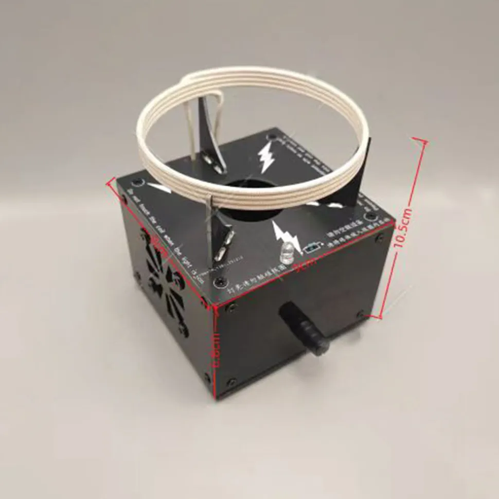 Arc-Reactor-Style Plasma Ring, Inert Gas Light Sphere