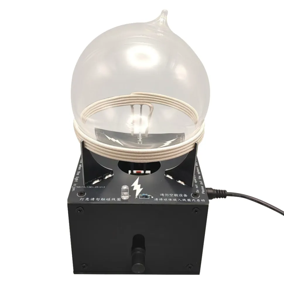 Arc-Reactor-Style Plasma Ring, Inert Gas Light Sphere