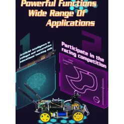Autonomous Robot Car Kit with Deep Learning Vision & Ackermann Steering - Self-Driving Platform for Jetson Nano & Donkey Car
