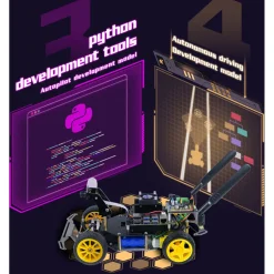 Autonomous Robot Car Kit with Deep Learning Vision & Ackermann Steering - Self-Driving Platform for Jetson Nano & Donkey Car