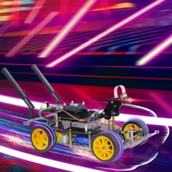 Autonomous Robot Car Kit with Deep Learning Vision & Ackermann Steering - Self-Driving Platform for Jetson Nano & Donkey Car