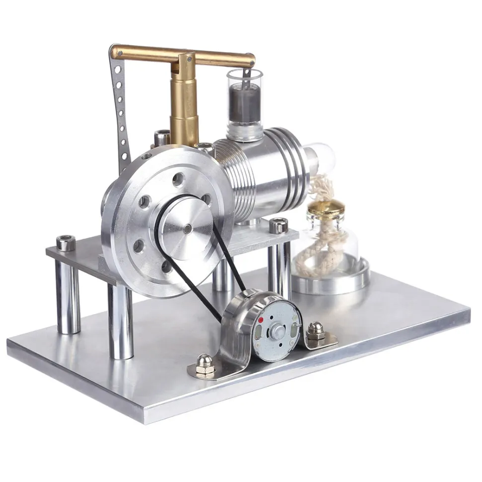 Balance Stirling Engine Model Kit - Build Your Own Stirling Engine - Hot Air Stirling Model Engine Educational Toy