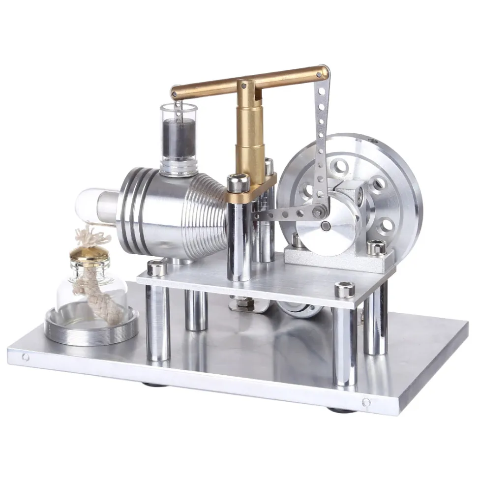 Balance Stirling Engine Model Kit - Build Your Own Stirling Engine - Hot Air Stirling Model Engine Educational Toy