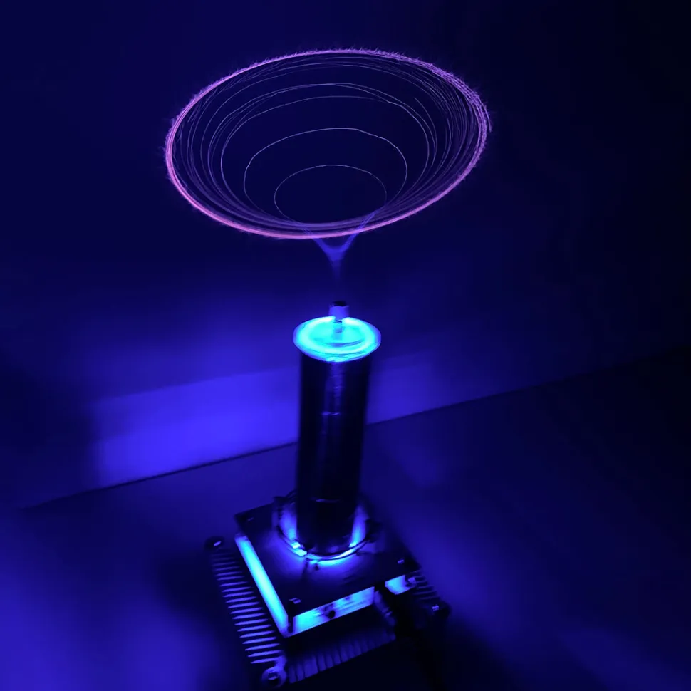 Bluetooth Musical Tesla Coil Plasma Singing Loudspeaker Scientific Experiment Desktop Educational Toy