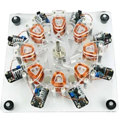 Brushless DC Motor 5000-10000 RPM Disc Motor Model Science Toy - Enginediy