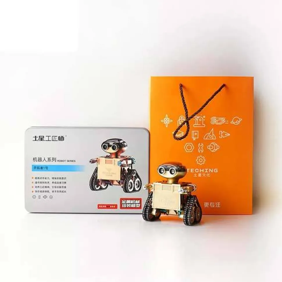 Build Your Robot Kit Robotic Engine Assembly Kit Educational Toy DIY Gift - Enginediy