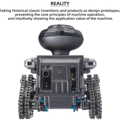 Build Your Robot Kit Robotic Engine Assembly Kit Educational Toy DIY Gift - Enginediy