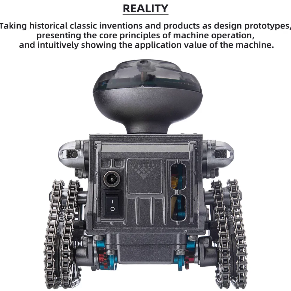 Build Your Robot Kit Robotic Engine Assembly Kit Educational Toy DIY Gift - Enginediy