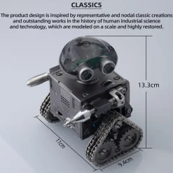 Build Your Robot Kit Robotic Engine Assembly Kit Educational Toy DIY Gift - Enginediy
