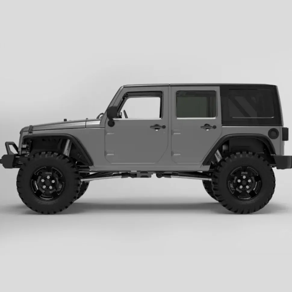 CAPO CUB2 1/18 Electric RC Car Simulation Metal 4WD Off-road Climbing Car Model KIT