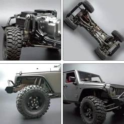 CAPO CUB2 1/18 Electric RC Car Simulation Metal 4WD Off-road Climbing Car Model KIT