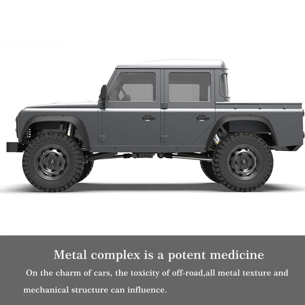 Capo CUB1 RC Crawler Truck 1:18 4WD Electric RC Simulation Off-Road Vehicle Pickup Truck Model with Differential Lock KIT