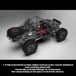 Capo U4 CD1582X Queen 1/8 Scale 2.4G All Metal RC Off-Road Crawler Climbing Car RC Vehicle Model Kit