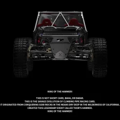 Capo U4 CD1582X Queen 1/8 Scale 2.4G All Metal RC Off-Road Crawler Climbing Car RC Vehicle Model Kit