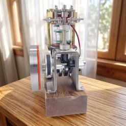 16cc Four-Stroke Water-Cooled Methanol Internal Combustion Engine Model, Educational Display Desktop Model (Assembled)