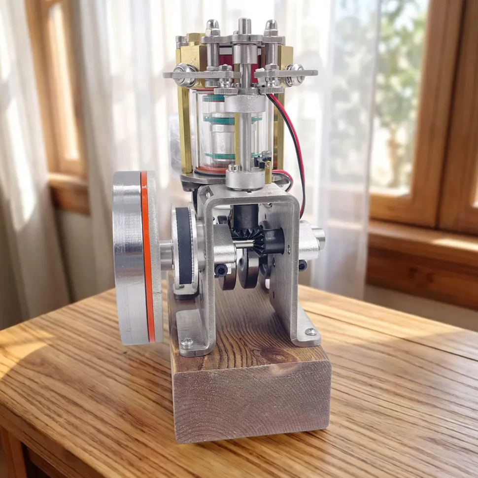 16cc Four-Stroke Water-Cooled Methanol Internal Combustion Engine Model, Educational Display Desktop Model (Assembled)
