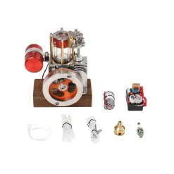16cc Four-Stroke Water-Cooled Methanol Internal Combustion Engine Model, Educational Display Desktop Model (Assembled)