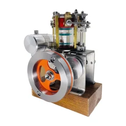 16cc Four-Stroke Water-Cooled Methanol Internal Combustion Engine Model, Educational Display Desktop Model (Assembled)