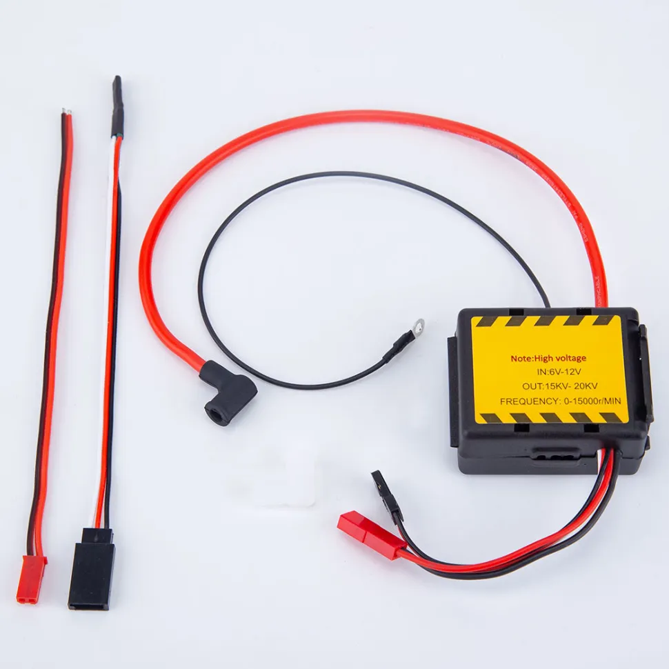 CDI High Pressure Pulse Igniter with Two Fire Head Caps for Gasoline Engine Model