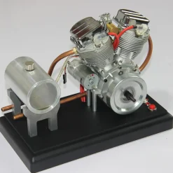 CISON FG-VT9 9cc V2 Engine and Original Parts V-twin 4-Stroke Air-cooled RC Gasoline Engine
