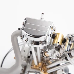 CISON FG-VT9 9cc V2 Engine V-Twin Dual Cylinder 4-Stroke Air-Cooled Gasoline Engine Motorcycle RC Engine Model