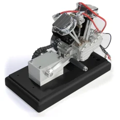 CISON FG-9VT 9cc V-Twin Engine with Upgrade Kick Starter Kit and Base