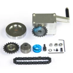 CISON FG-VT157 15.7cc V-Twin Shovelhead Engine with Upgrade Kick Starter Kit and Base - One Key Start