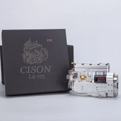 CISON FL4-175 17.5cc Flathead Inline 4 cylinder 4 Stroke Water-Cooled Gasoline Engine Model For RC Model Car Ship Airplane
