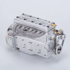 CISON FL4-175 17.5cc Flathead Inline 4 cylinder 4 Stroke Water-Cooled Gasoline Engine Model For RC Model Car Ship Airplane