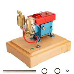 CISON L100 3.5cc Mini Evaporative Cooled Single-cylinder 4-stroke Gasoline Engine Internal Combustion Engine Model - Speed Up to 8000rpm