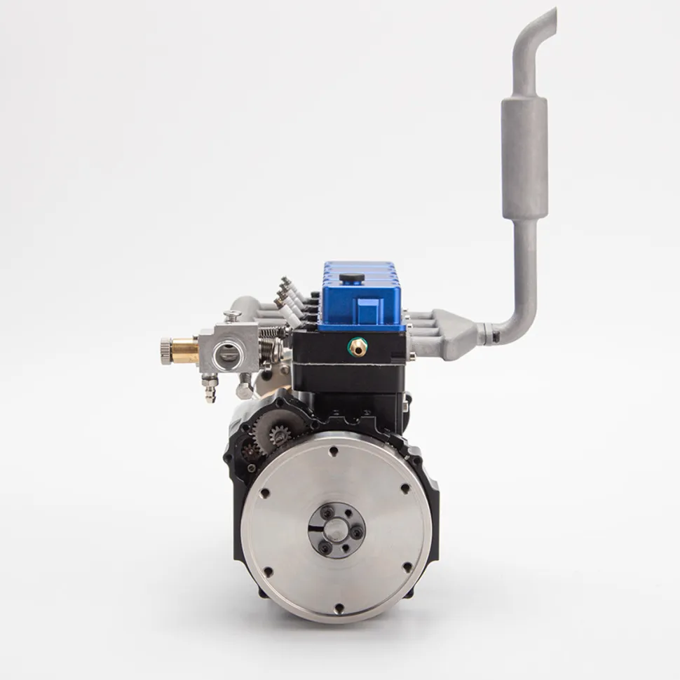 CISON L4-175 17.5cc Mini OHV Inline 4 Cylinder 4 Stroke Water-cooled L4 RC Gasoline Engine Model - Speed Up to 8,000rpm