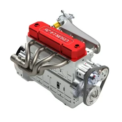CISON L4 OHV 20.5cc Inline 4-Cylinder 4-Stroke Water-Cooled Gasoline Engine Model Kit-Speed Up to 11500rpm