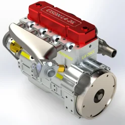 CISON L4 OHV 20.5cc Inline 4-Cylinder 4-Stroke Water-Cooled Gasoline Engine Model Kit-Speed Up to 11500rpm