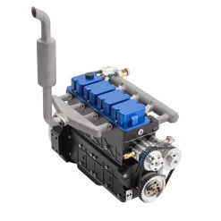 CISON L4 OHV 20.5cc Inline 4-Cylinder 4-Stroke Water-Cooled Gasoline Engine Model Kit-Speed Up to 11500rpm