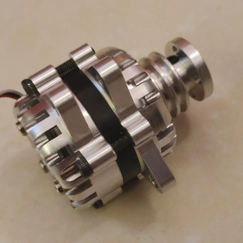 CISON Mini DC Generator + Rectifier + Fixed Bracket DIY Modification Accessory Set for CISON Four Cylinder Engine Models