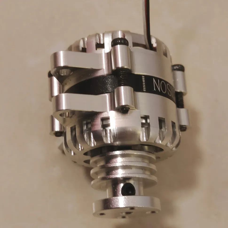 CISON Mini DC Generator + Rectifier + Fixed Bracket DIY Modification Accessory Set for CISON Four Cylinder Engine Models