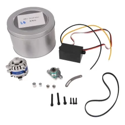 CISON Mini DC Generator + Rectifier + Fixed Bracket DIY Modification Accessory Set for CISON Four Cylinder Engine Models