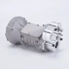CISON Mini RC Dual Clutch 4-speed Alloy Gearbox Model DIY Modification Parts Transmission Model for Climbing Rescue Vehicle