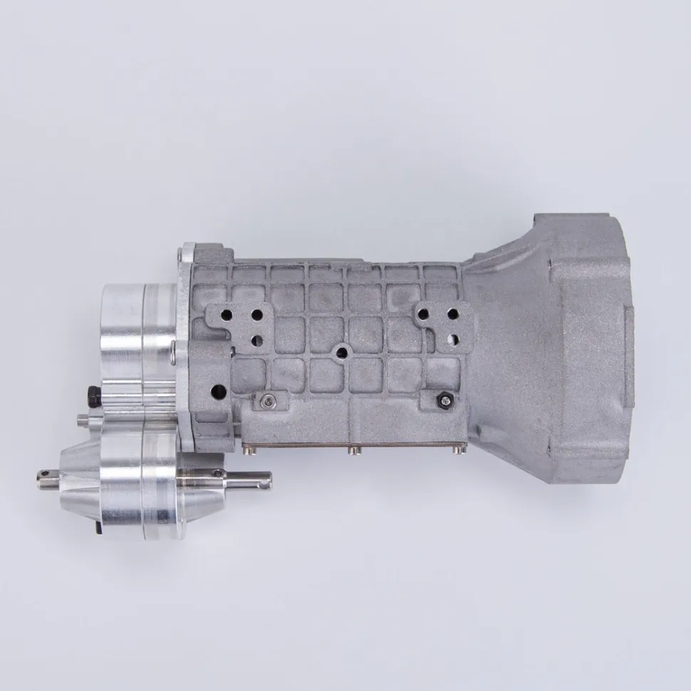 CISON Mini RC Dual Clutch 4-speed Alloy Gearbox Model DIY Modification Parts Transmission Model for Climbing Rescue Vehicle