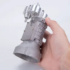 CISON Mini RC Dual Clutch 4-speed Alloy Gearbox Model DIY Modification Parts Transmission Model for Climbing Rescue Vehicle