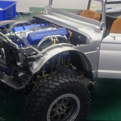 CISON Small-block 44CC 1/6 Scale Water-Cooled OHV 4-Stroke V8 Gas Engine Internal Combustion Engine - Build Your Own V8 Engine that Works