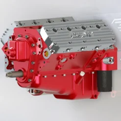 CISON V8 Engine Pro Small-block 44CC 1/6 Scale Water-Cooled 4-Stroke 8-Cylinder Gasoline Engine Internal Combustion V8 Engine Model Kit that Works
