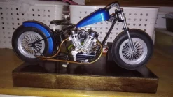 CISON V2 Engine V-twin 2-Cylinder 4-Stroke Air-Cooled Gasoline Engine Motorcycle RC Engine Model - Panhead & Shovelhead Collection