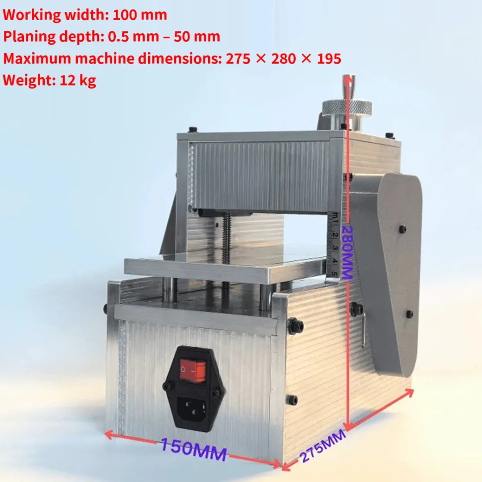 Compact Desktop Woodworking Embossing Machine with Silent Precision Wood Embossing Tool
