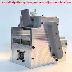 Compact Desktop Woodworking Embossing Machine with Silent Precision Wood Embossing Tool