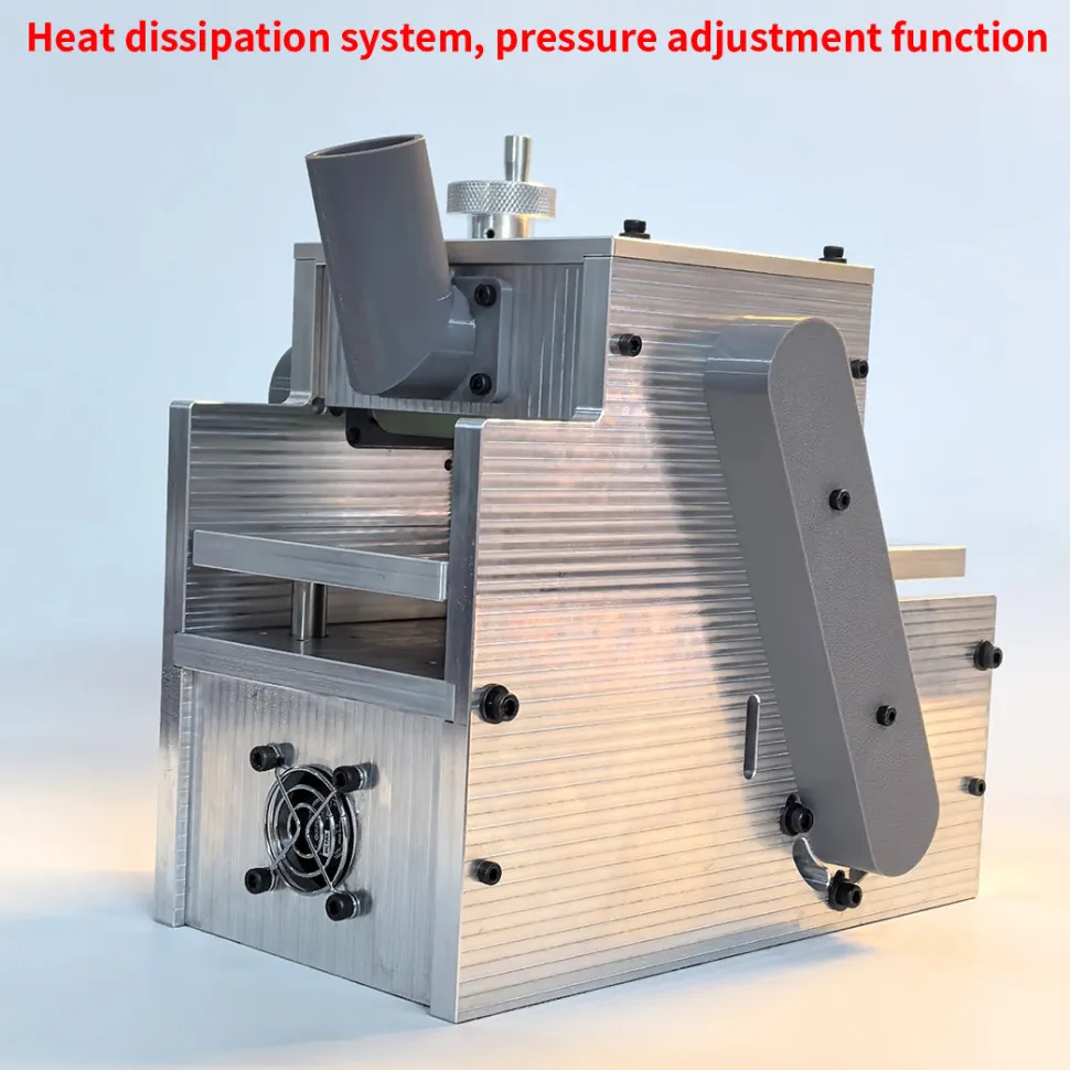 Compact Desktop Woodworking Embossing Machine with Silent Precision Wood Embossing Tool