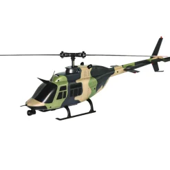 C138 1/33 Scale BELL 206 Helicopter 2.4G 6CH Single-propeller Flybarless Helicopter