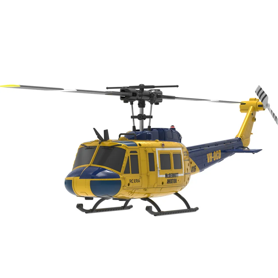 C032 1/48 Scale UH-1 Huey 2.4G 6CH Flybarless RC Helicopter Model