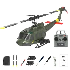C032 1/48 Scale UH-1 Huey 2.4G 6CH Flybarless RC Helicopter Model