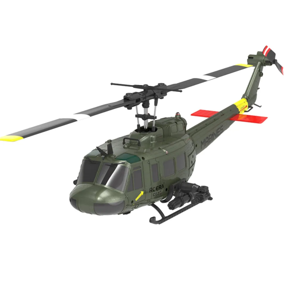 C032 1/48 Scale UH-1 Huey 2.4G 6CH Flybarless RC Helicopter Model